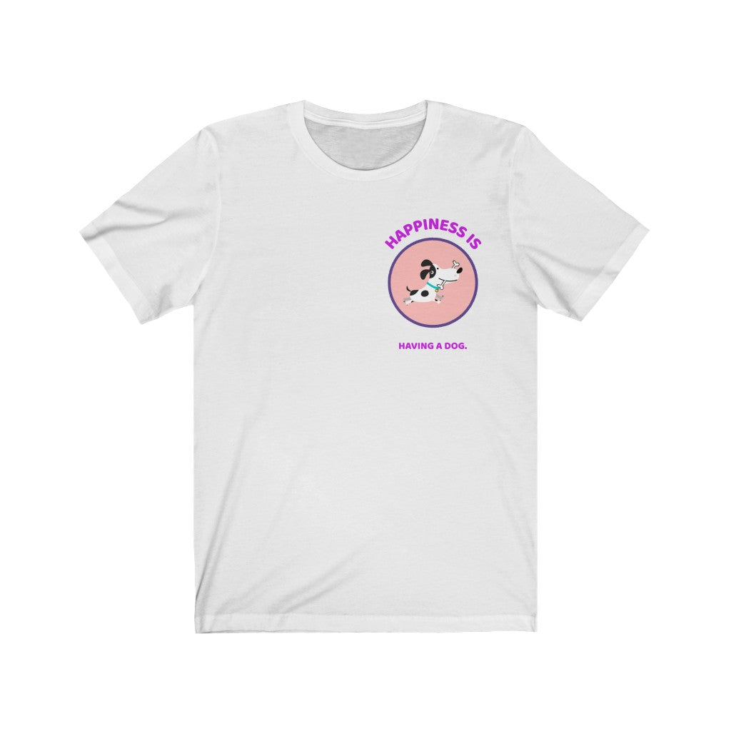 Happiness is Unisex Jersey Short Sleeve Tee