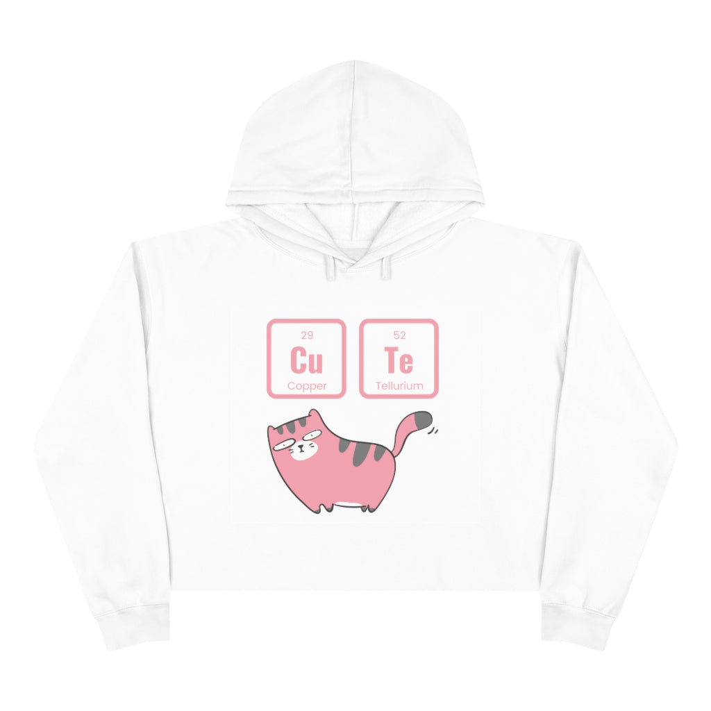 Cute Cat Crop Hoodie