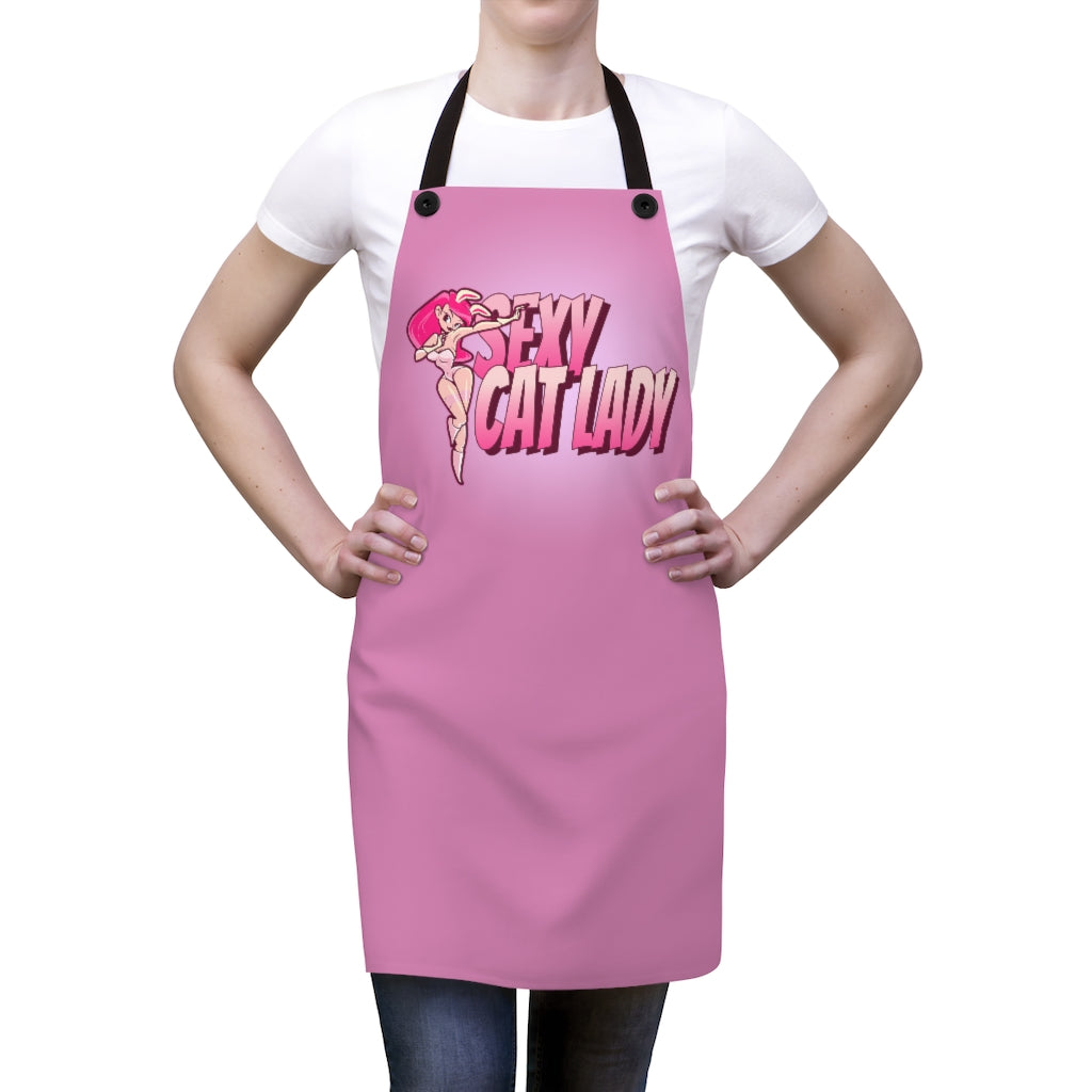 Sexy Cat Lady Apron