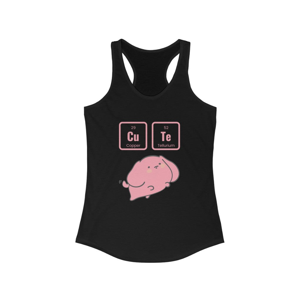 Cute Dog Women's Ideal Racerback Tank