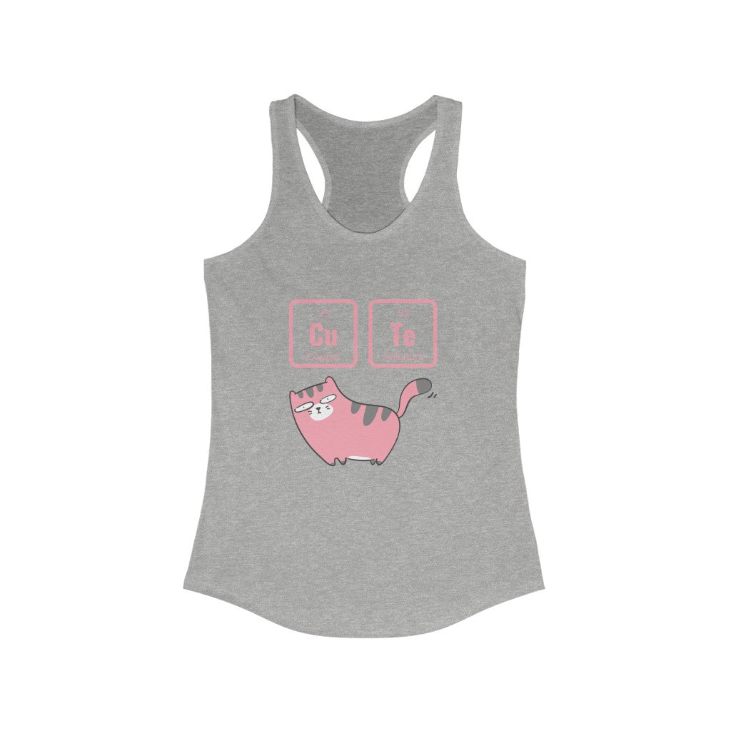 Cute Cat Women's Ideal Racerback Tank