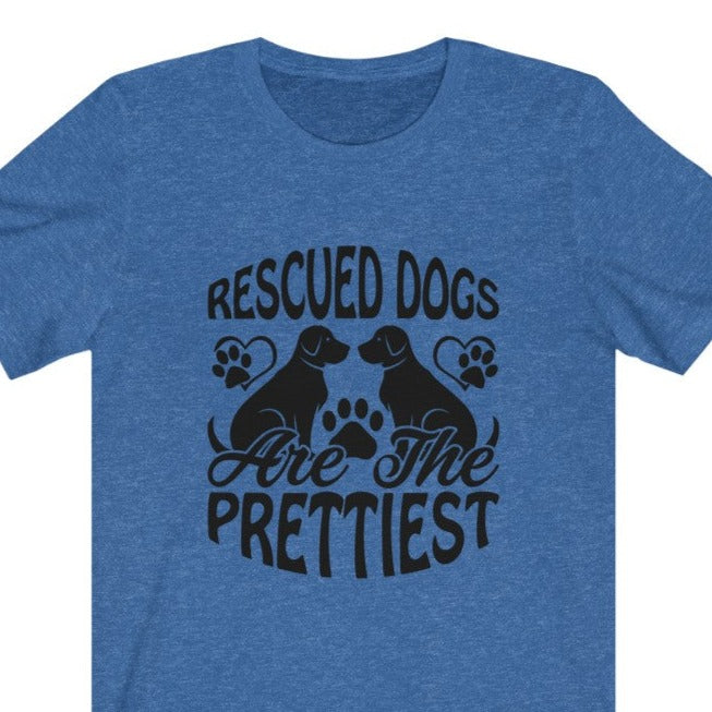 Rescued Dogs Unisex Jersey Short Sleeve Tee