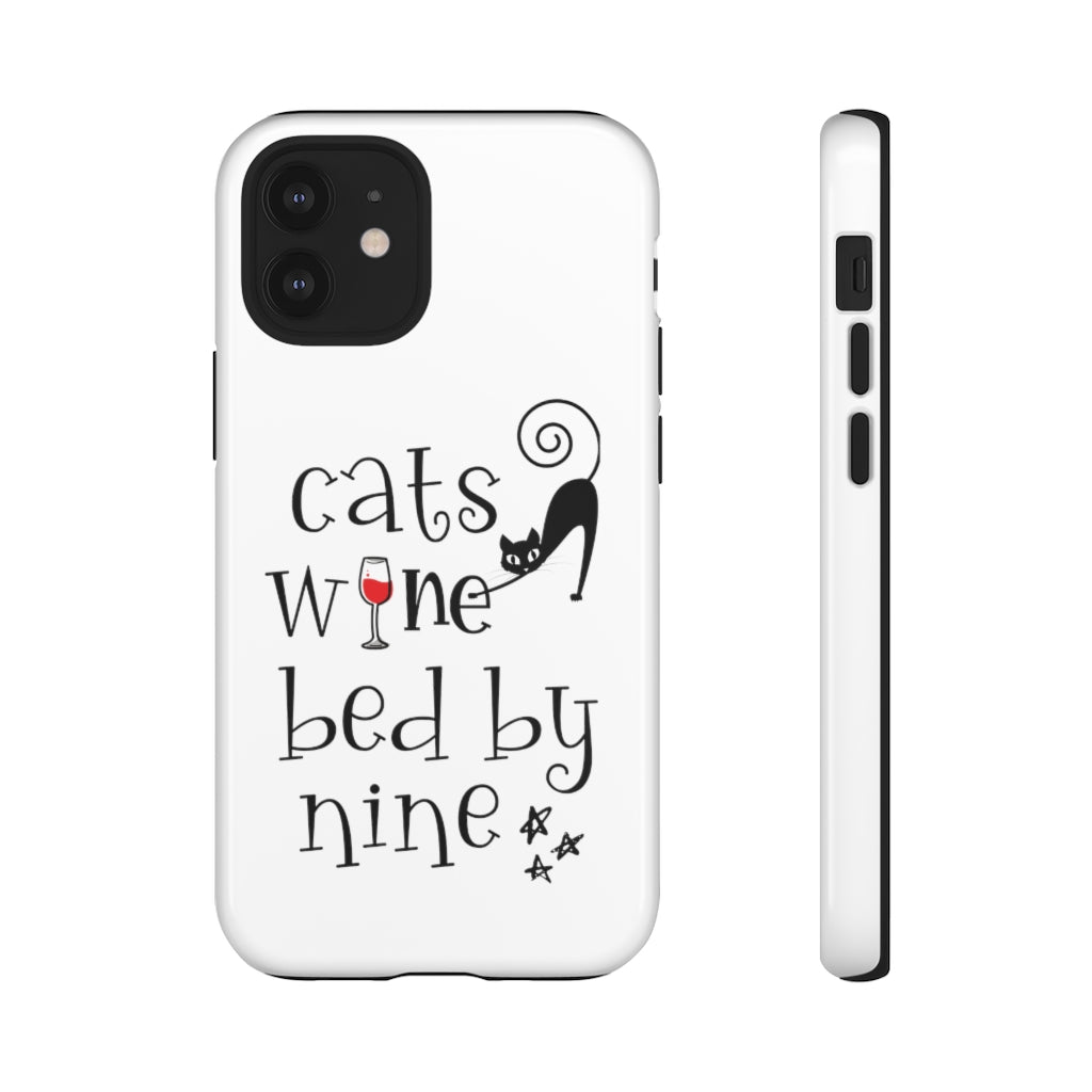 Cats Wine Bed By Nine Tough Case