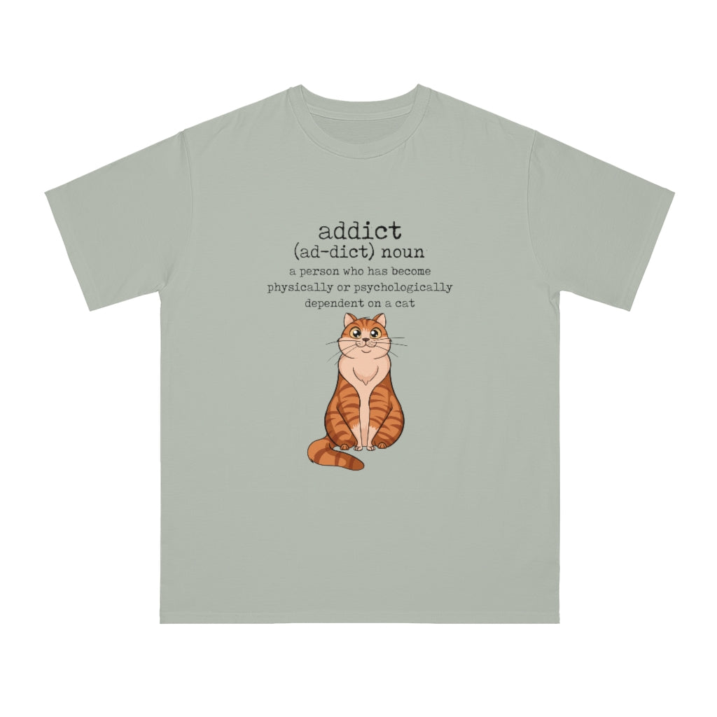 Cat Addict Organic Unisex Classic T-Shirt