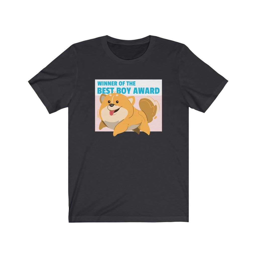 Winner Of The Best Boy Award Unisex Jersey Short Sleeve Tee