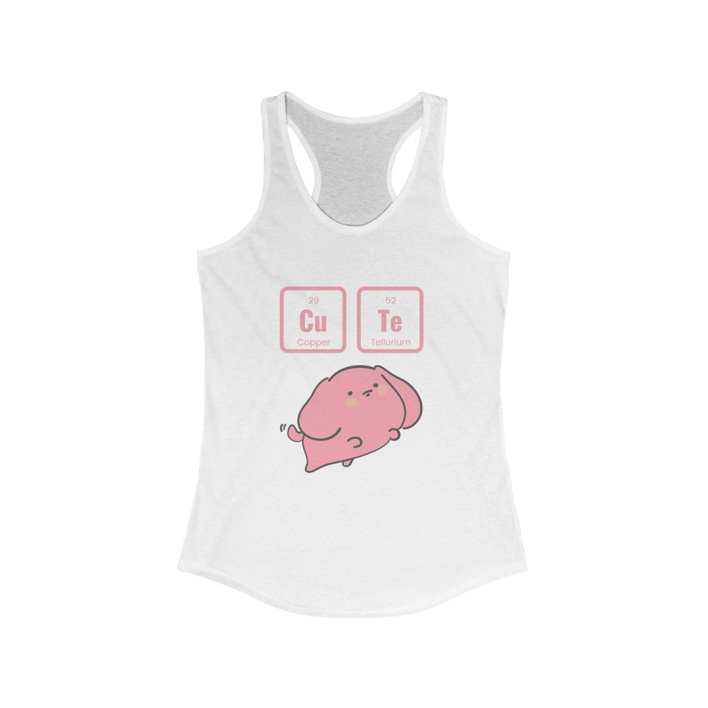 Cute Dog Women's Ideal Racerback Tank