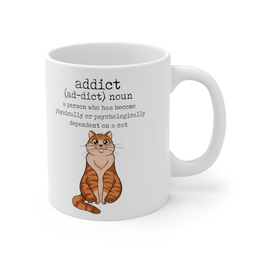 Addict Ceramic Mug 11oz