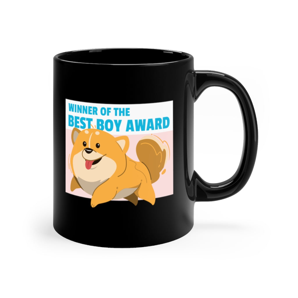 Winner Of The Best Boy Award Black mug 11oz