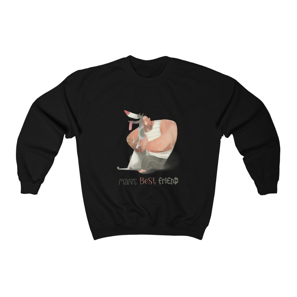 Mans Best Friend Unisex Heavy Blend™ Crewneck Sweatshirt