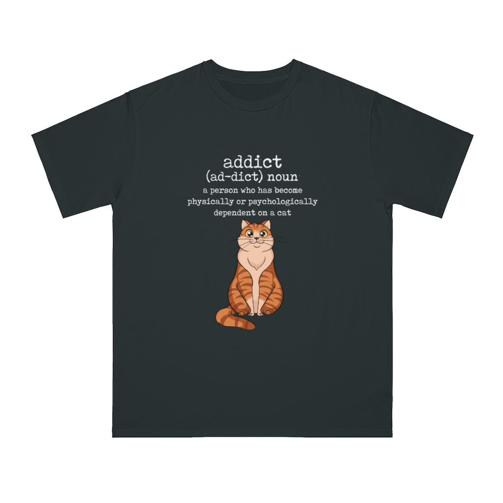 Cat Addict Organic Unisex Classic T-Shirt