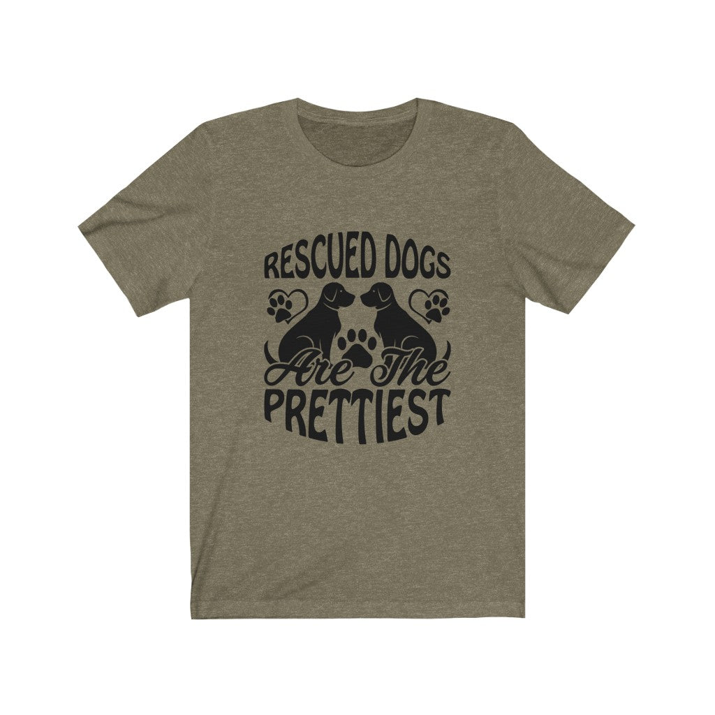 Rescued Dogs Unisex Jersey Short Sleeve Tee