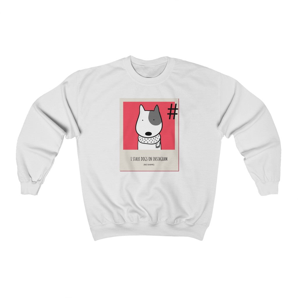 I Stalk Dogs Unisex Heavy Blend™ Crewneck Sweatshirt