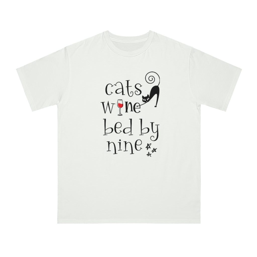 Cats Wine Organic Unisex Classic T-Shirt