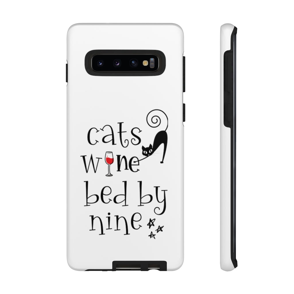 Cats Wine Bed By Nine Tough Case