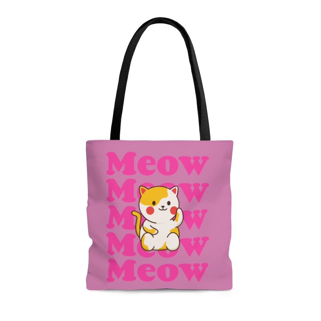 Meow Meow AOP Tote Bag