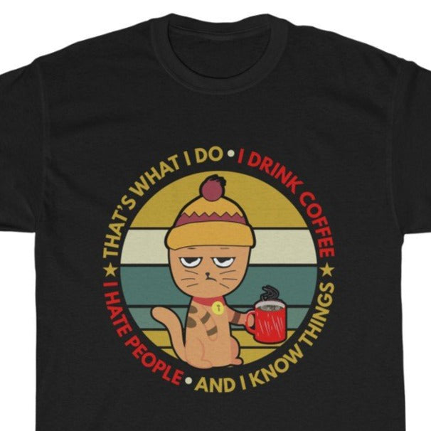 That's What I Do Unisex Heavy Cotton Tee