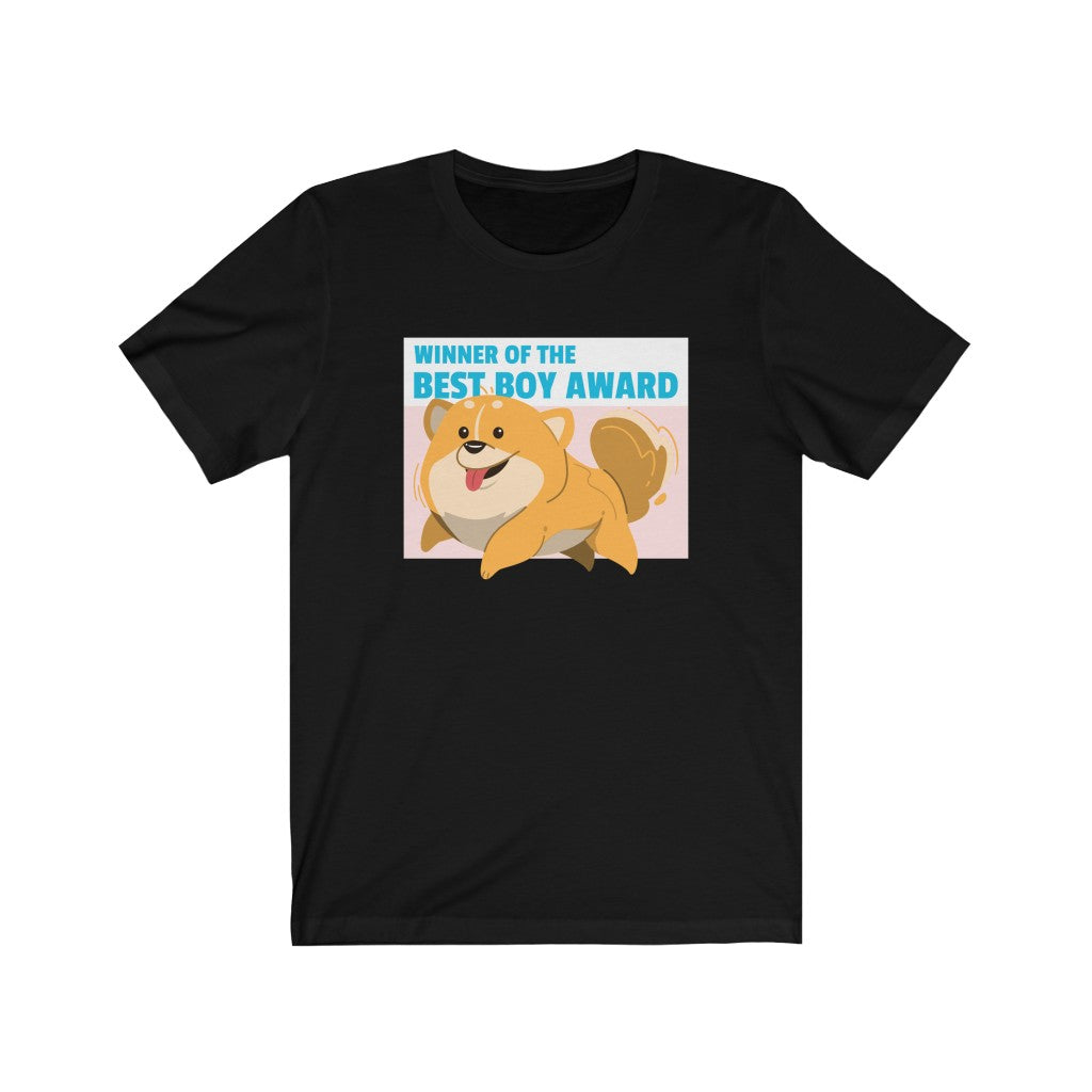 Winner Of The Best Boy Award Unisex Jersey Short Sleeve Tee