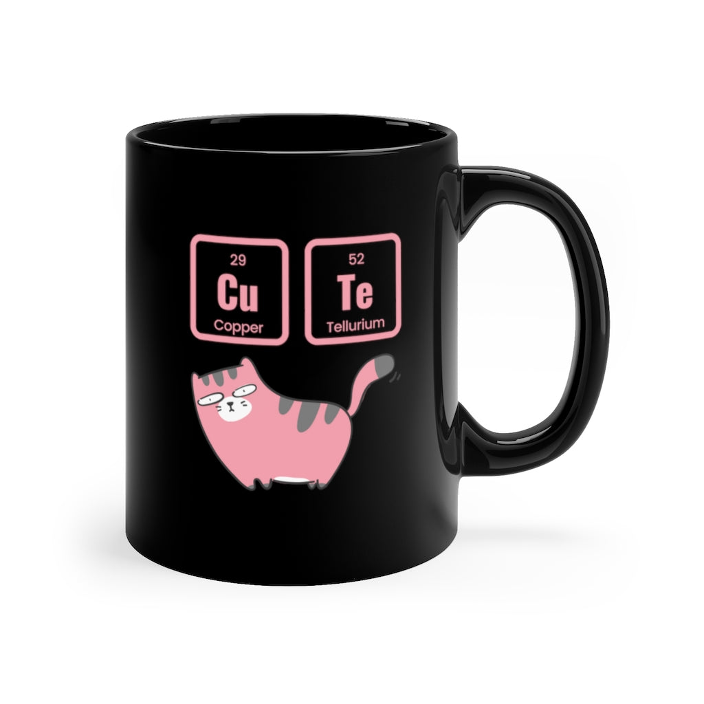 Cute 11oz Black Mug