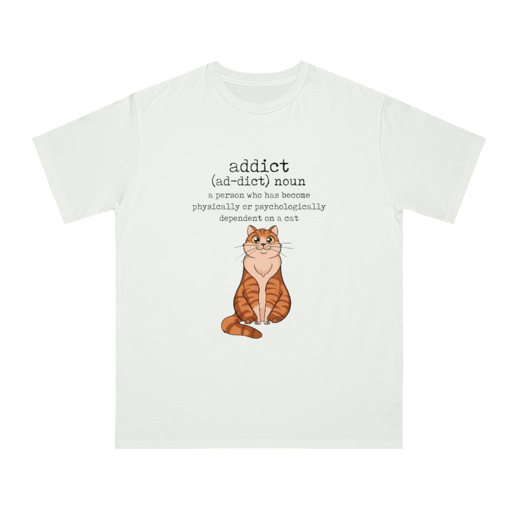 Cat Addict Organic Unisex Classic T-Shirt