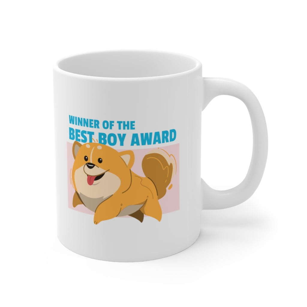 Winner Of The Best Boy Award Ceramic Mug 11oz