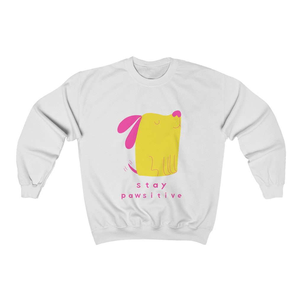 Stay Pawsative Unisex Heavy Blend™ Crewneck Sweatshirt