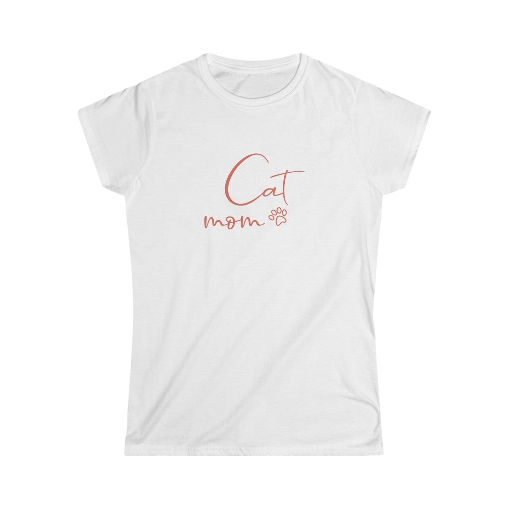 Cat Mom Women's Softstyle Tee