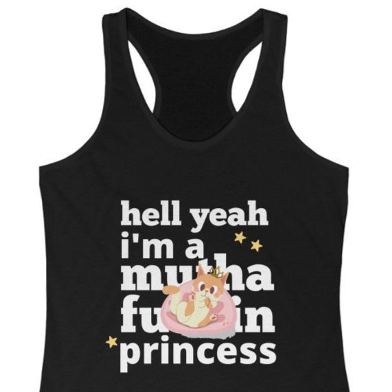 Hell Yeah Women's Ideal Racerback Tank