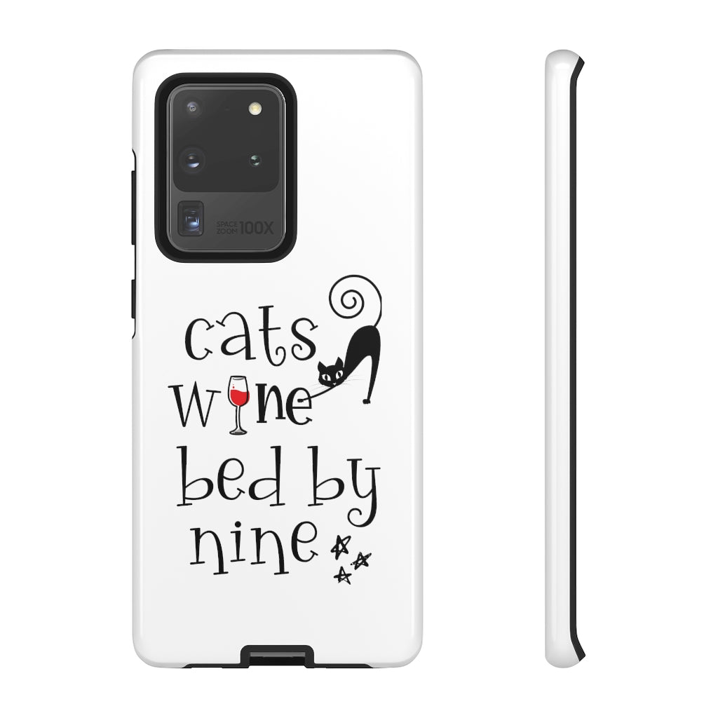 Cats Wine Bed By Nine Tough Case