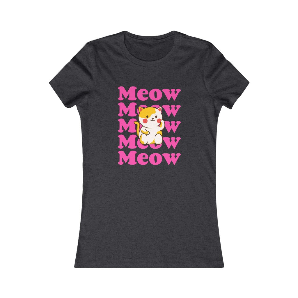 Meow Meow Women's Favorite Tee