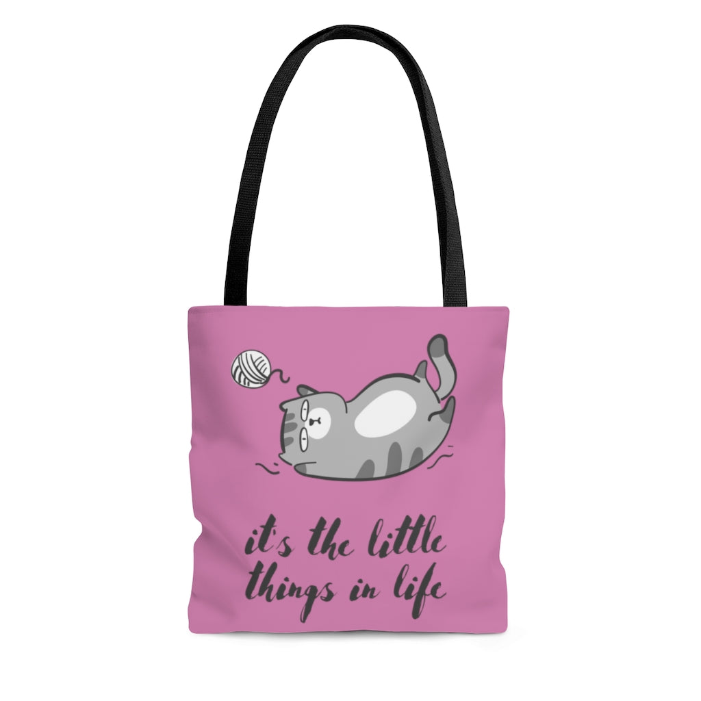 It's The Little Things AOP Tote Bag