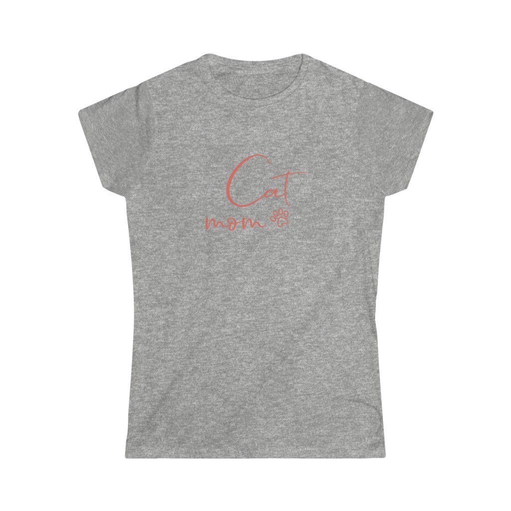 Cat Mom Women's Softstyle Tee