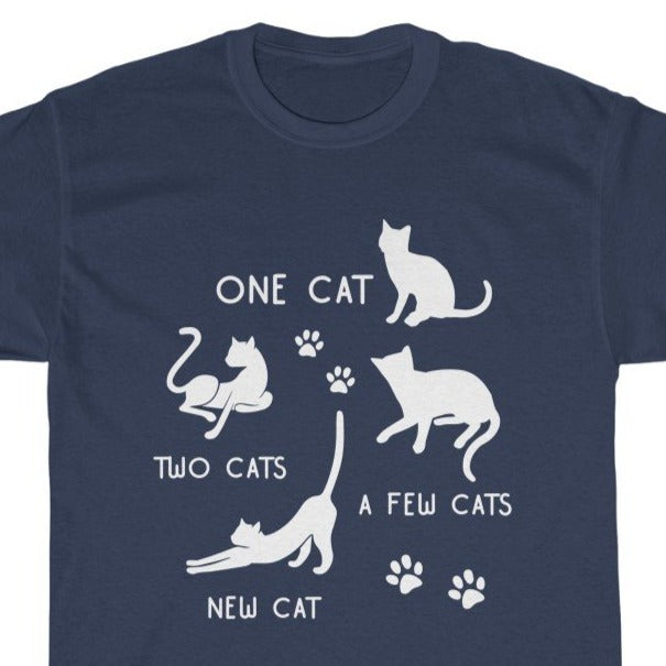 One Cat Two Cat Unisex Heavy Cotton Tee