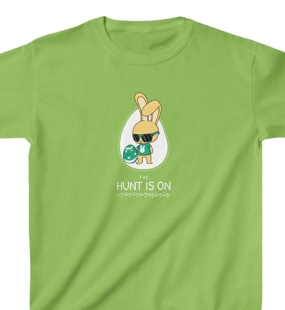 Kids The Hunt Is On Easter Tee