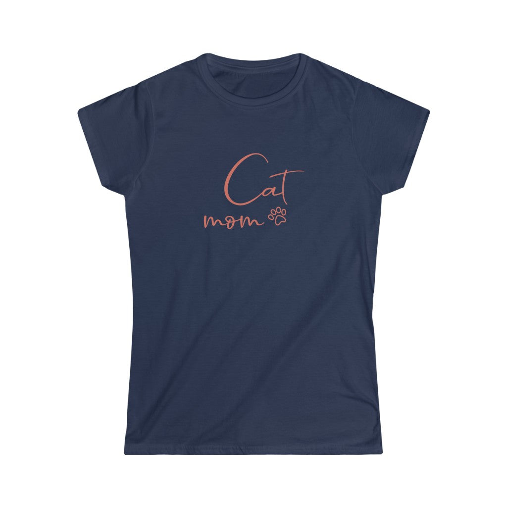 Cat Mom Women's Softstyle Tee