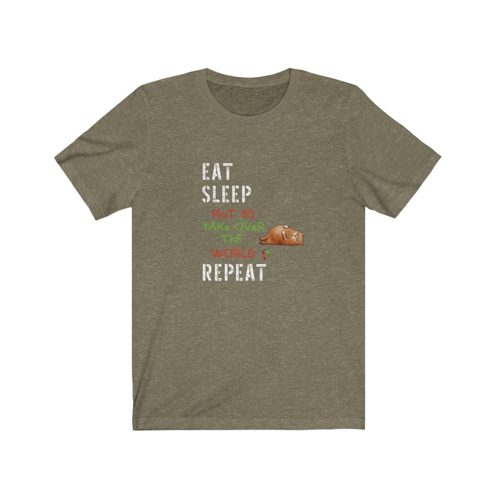 Eat Sleep Unisex Jersey Short Sleeve Tee