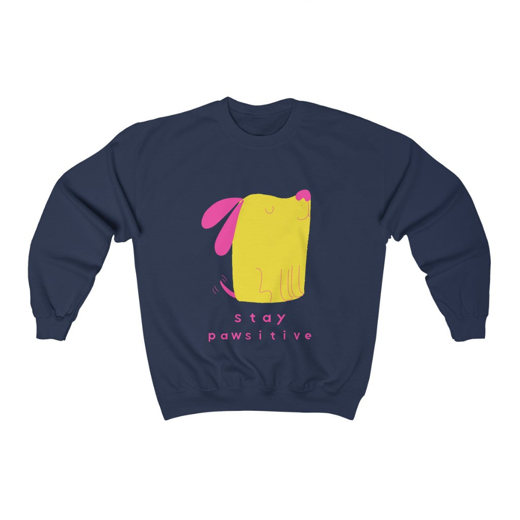 Stay Pawsative Unisex Heavy Blend™ Crewneck Sweatshirt