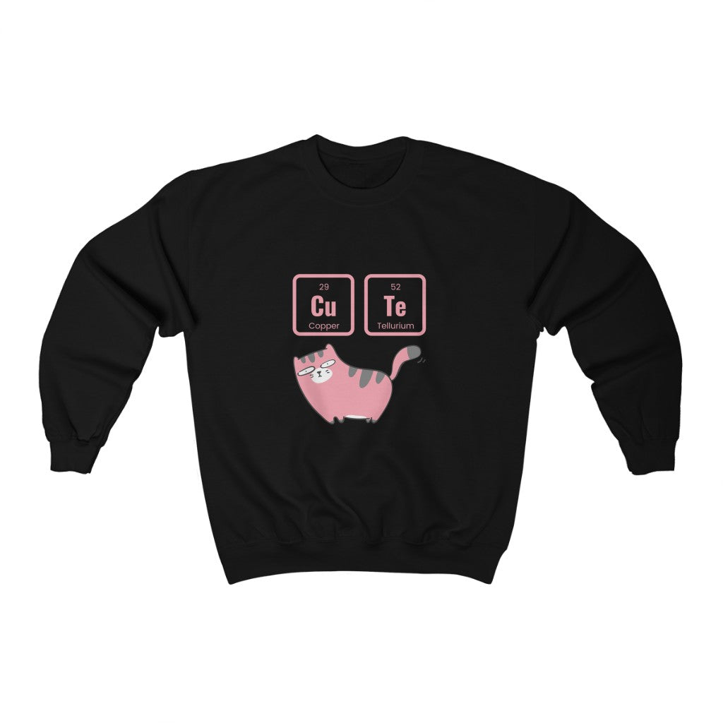 Cute Cat Unisex Heavy Blend™ Crewneck Sweatshirt