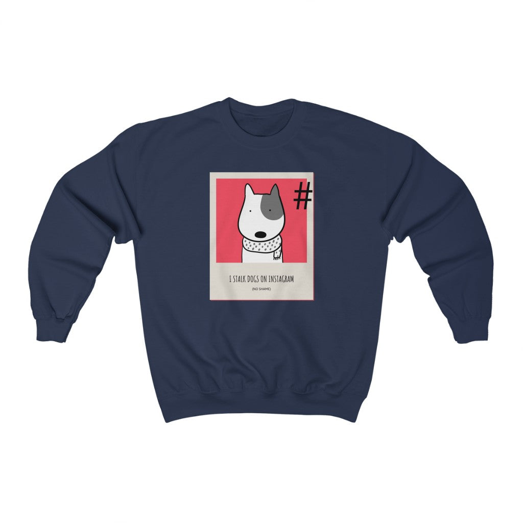 I Stalk Dogs Unisex Heavy Blend™ Crewneck Sweatshirt