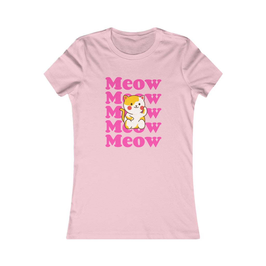 Meow Meow Women's Favorite Tee