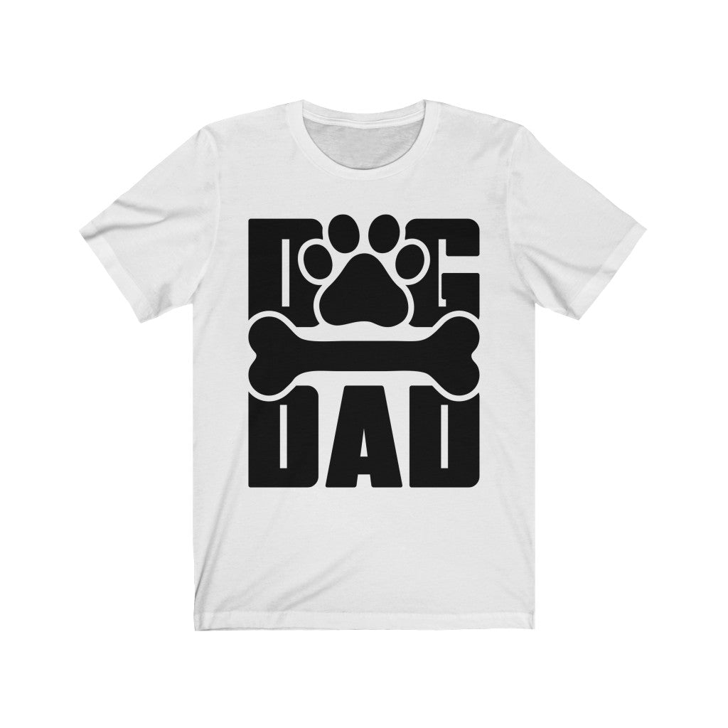 Dog Dad Unisex Jersey Short Sleeve Tee