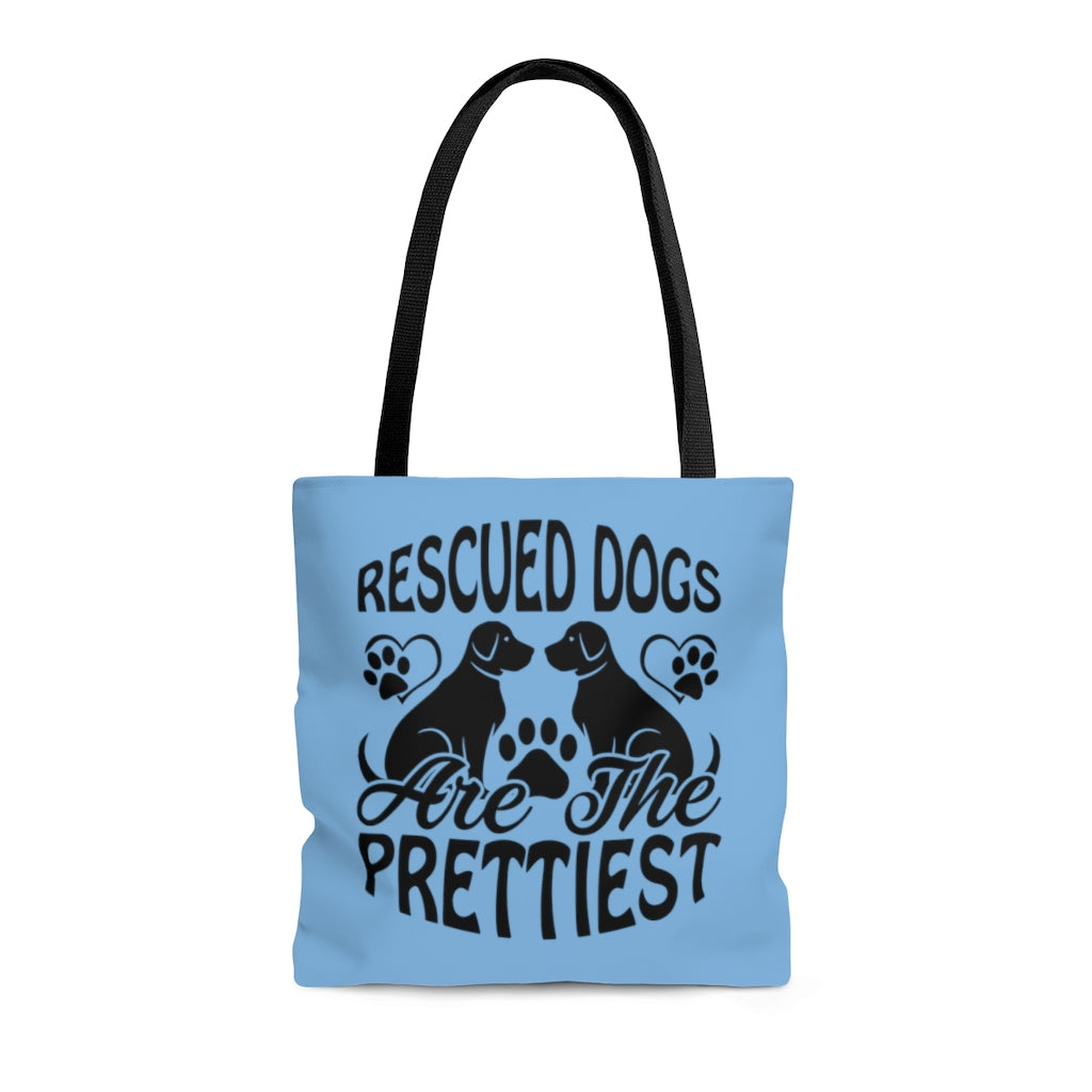 Rescue Dogs AOP Tote Bag