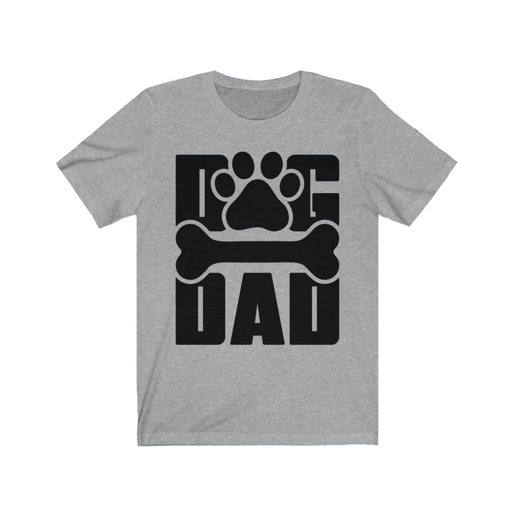 Dog Dad Unisex Jersey Short Sleeve Tee