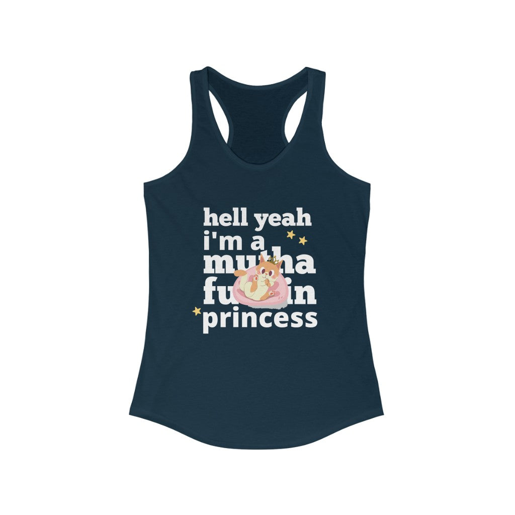 Hell Yeah Women's Ideal Racerback Tank