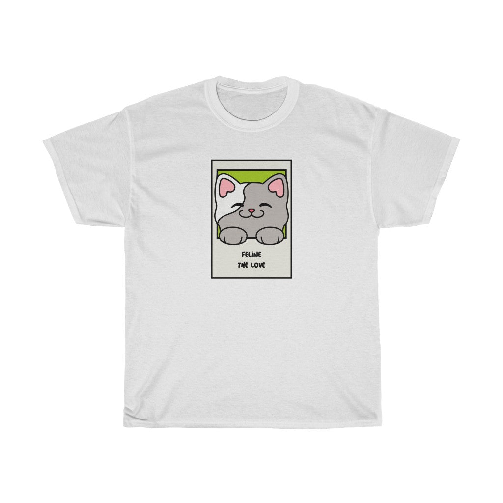 Feline the Love Unisex Heavy Cotton Tee