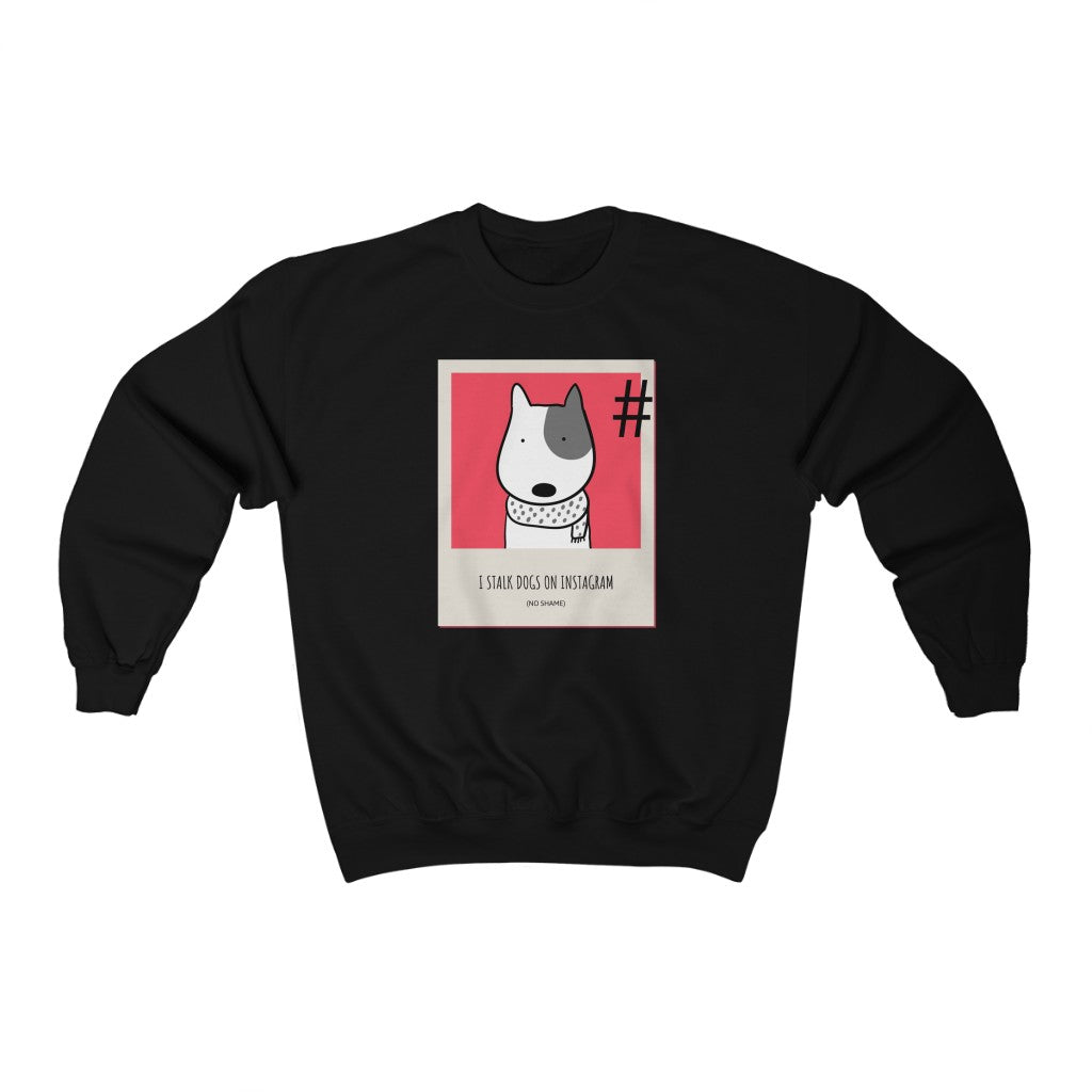 I Stalk Dogs Unisex Heavy Blend™ Crewneck Sweatshirt