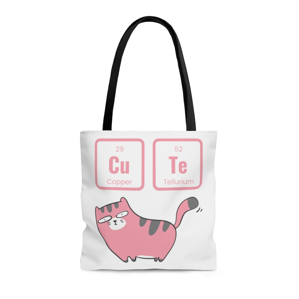 Cute Cat AOP Tote Bag