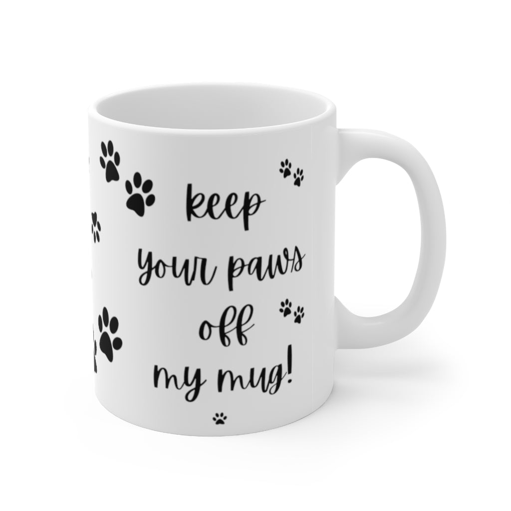 Get Your Paws Ceramic Mug 11oz