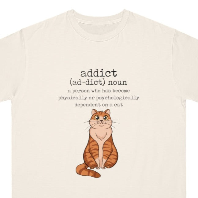 Cat Addict Organic Unisex Classic T-Shirt