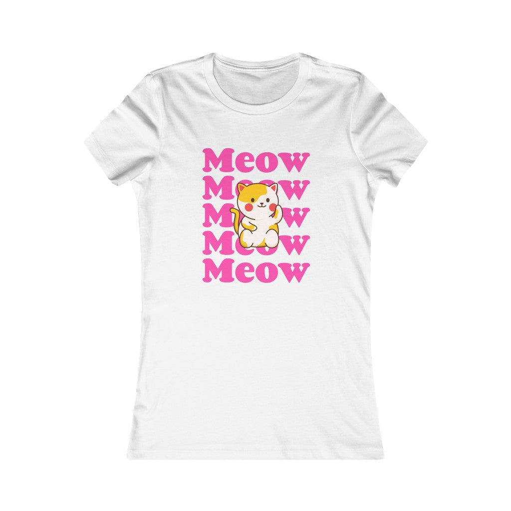 Meow Meow Women's Favorite Tee