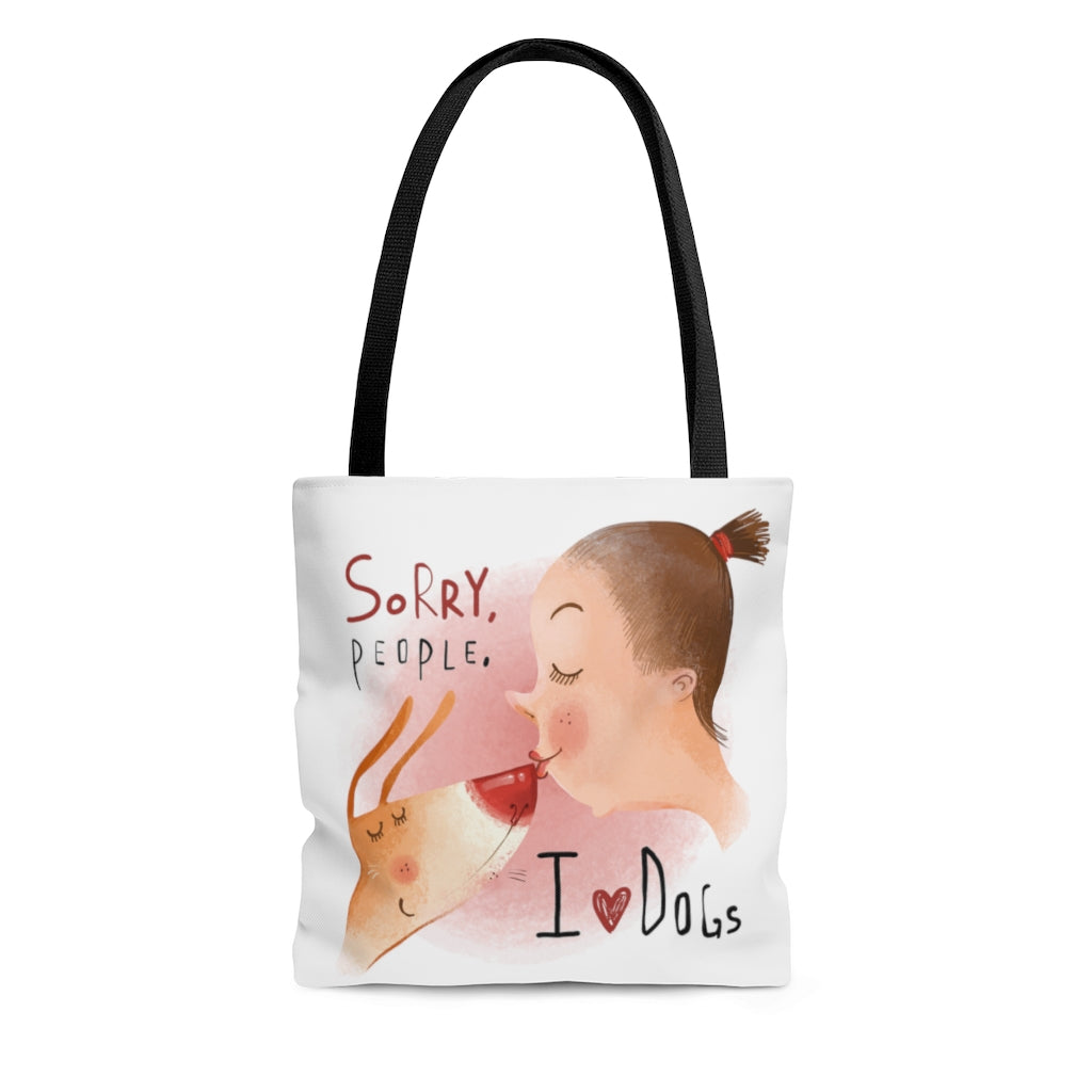 Sorry People AOP Tote Bag